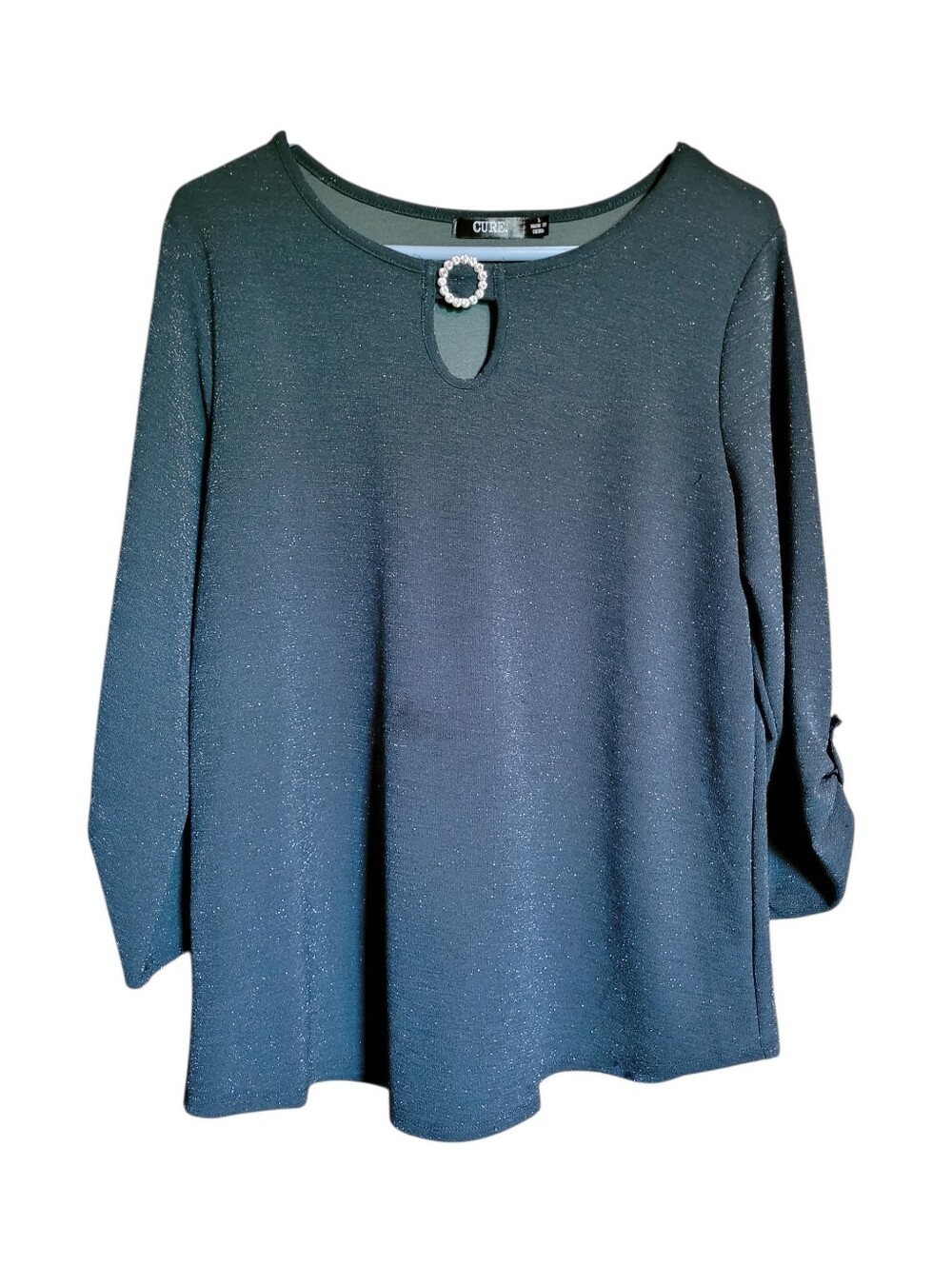 CURE. Women's Sparkle Top Size L
